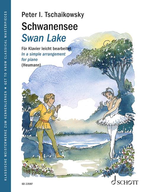 Cover: 9783795726867 | Schwanensee | Für Klavier leicht bearbeitet. op. 20. Klavier. | Smith