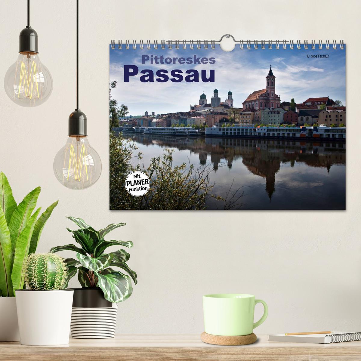 Bild: 9783435517152 | Pittoreskes Passau (Wandkalender 2025 DIN A4 quer), CALVENDO...