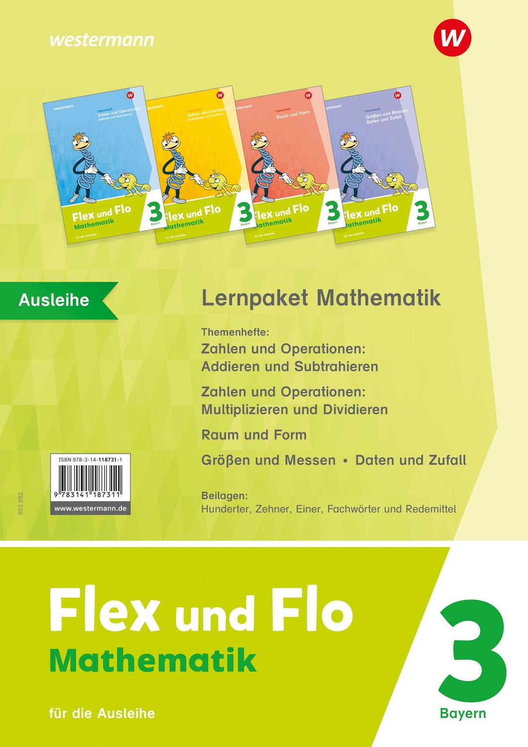 Cover: 9783141187311 | Flex und Flo 2. Lernpaket Mathematik: Für die Ausleihe. Für Bayern