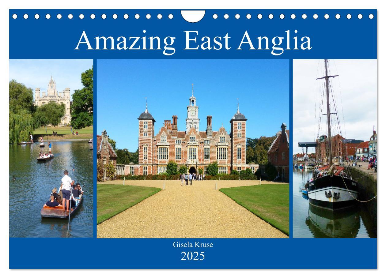 Cover: 9781325941339 | Amazing East Anglia (Wall Calendar 2025 DIN A4 landscape), CALVENDO...