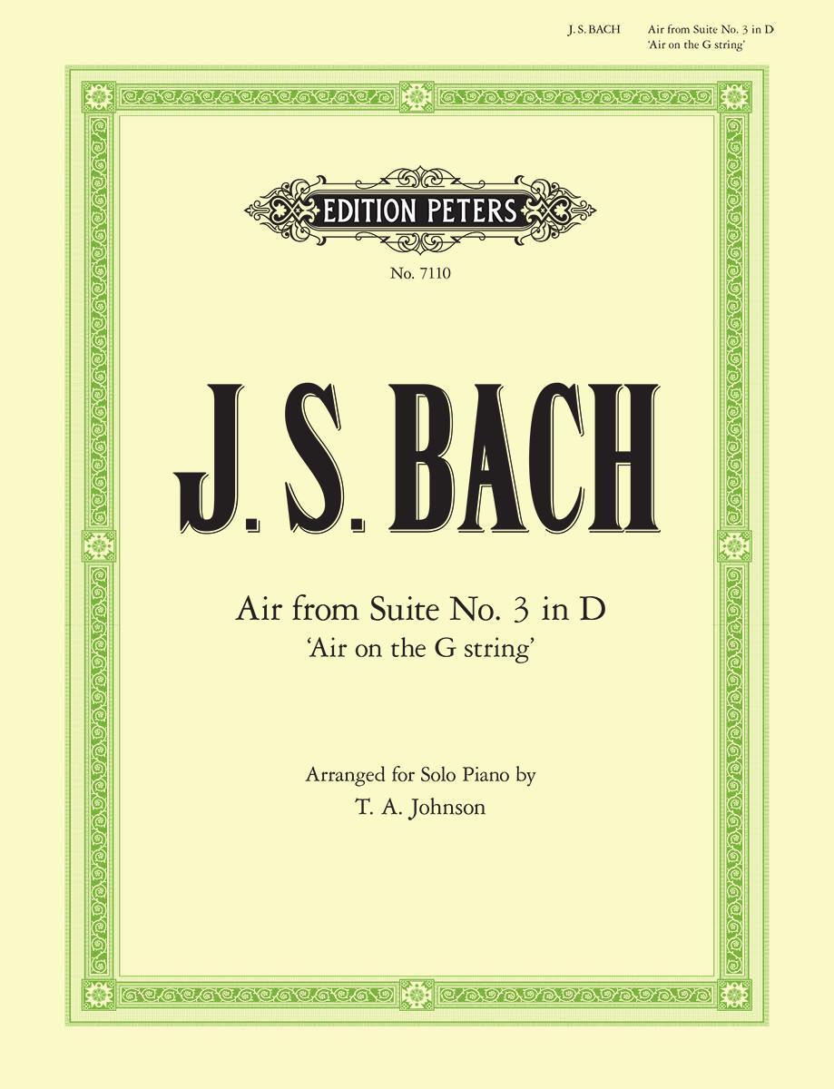 Cover: 9790577085623 | Air D-Dur "Air on the G String" | Johann Sebastian Bach | Taschenbuch