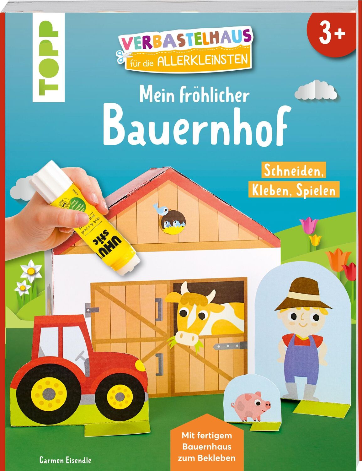 Cover: 9783735890719 | Verbastelhaus für die Allerkleinsten. Mein fröhlicher Bauernhof | Buch