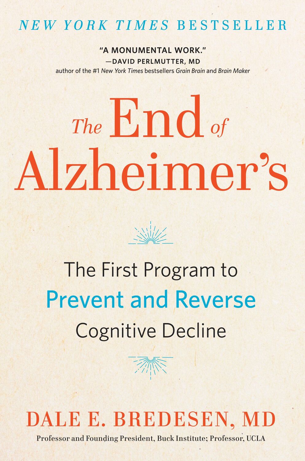 Cover: 9780735216211 | The End of Alzheimer's | Dale Bredesen | Taschenbuch | Englisch | 2020