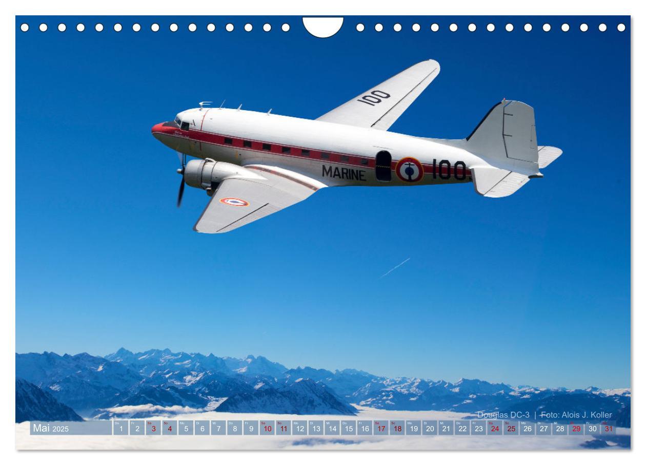 Bild: 9783435424702 | Historische Propellerflugzeuge 2025 (Wandkalender 2025 DIN A4...