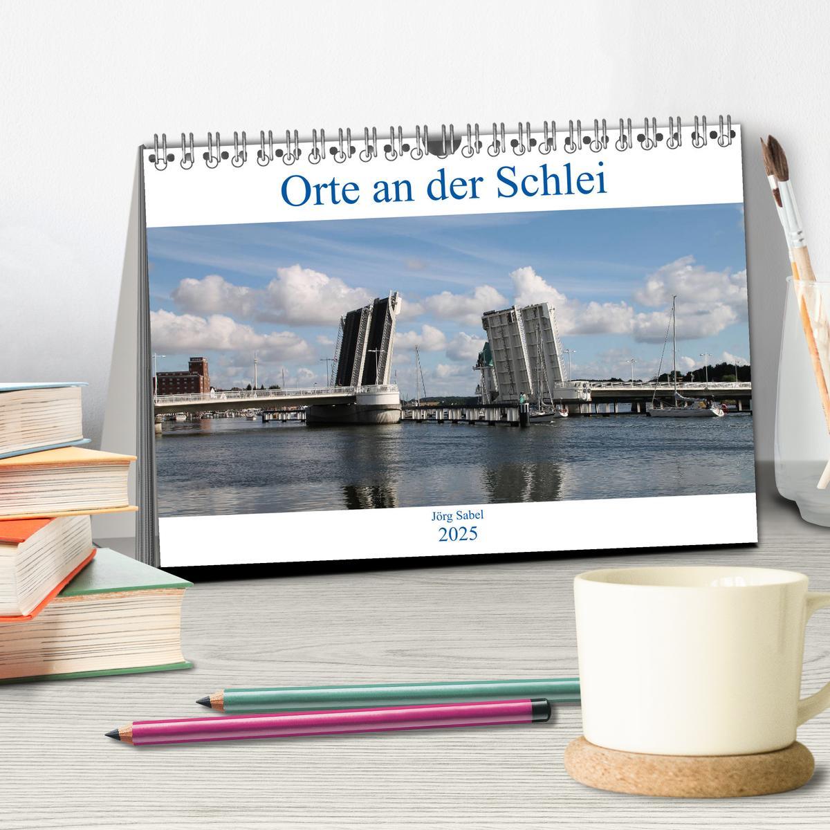 Bild: 9783435287031 | Orte an der Schlei (Tischkalender 2025 DIN A5 quer), CALVENDO...