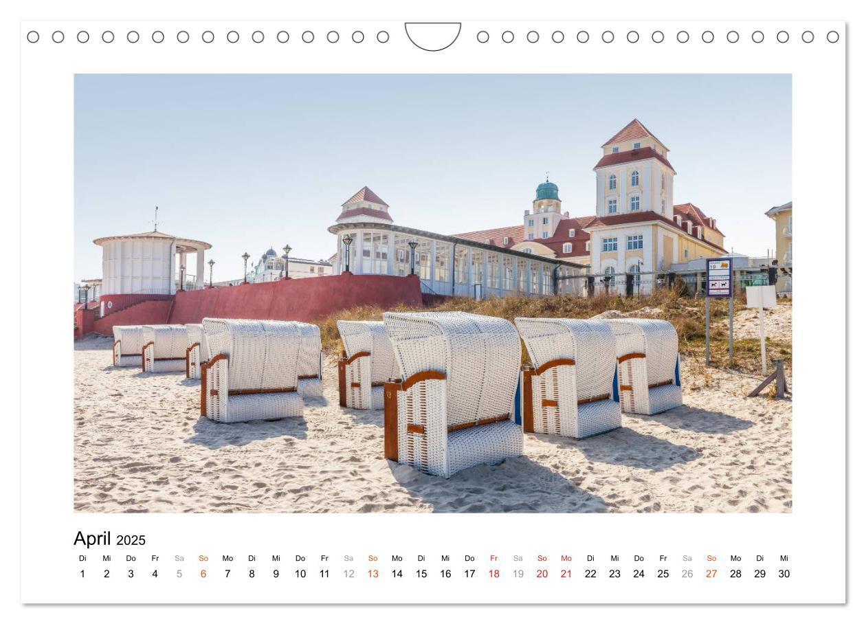 Bild: 9783435571895 | Strandkorb Idylle (Wandkalender 2025 DIN A4 quer), CALVENDO...