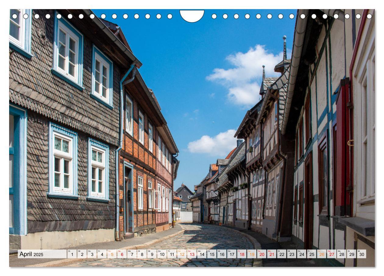 Bild: 9783383853890 | Historisches Goslar - Niedersachsen (Wandkalender 2025 DIN A4...