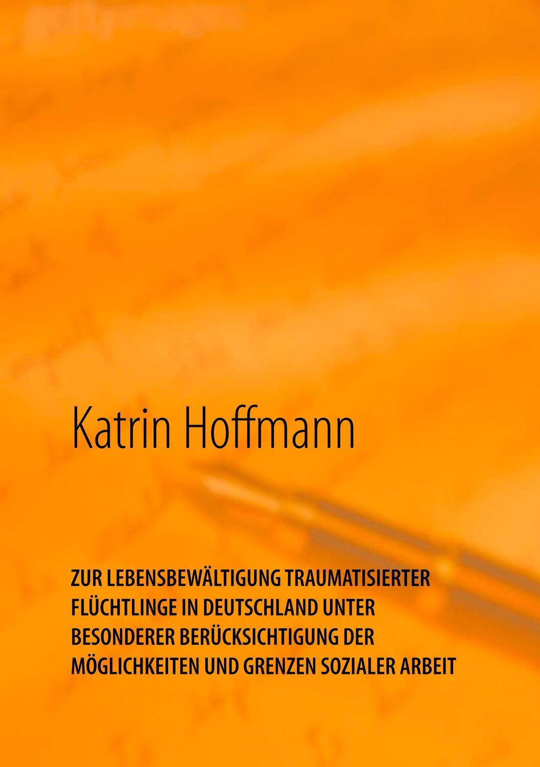 Cover: 9783748132066 | ZUR LEBENSBEWÄLTIGUNG TRAUMATISIERTER FLÜCHTLINGE IN DEUTSCHLAND...