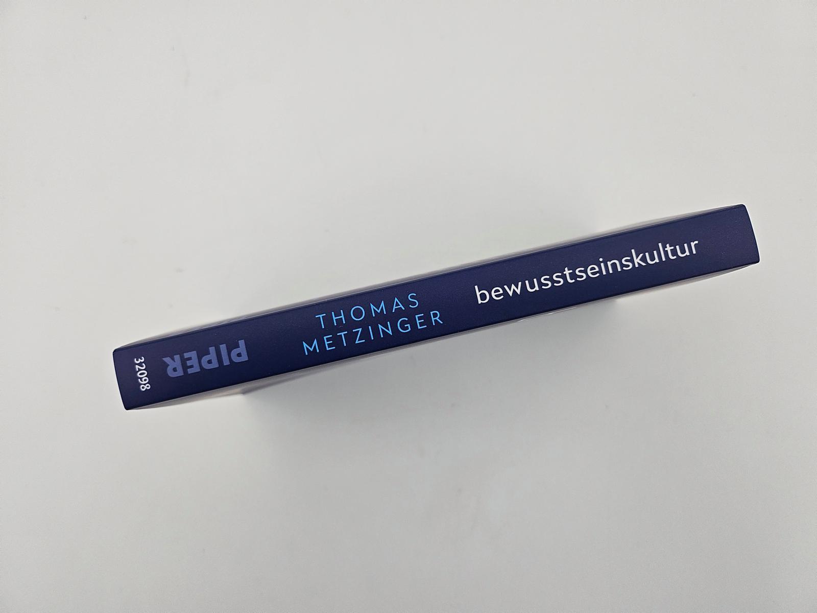 Bild: 9783492320986 | Bewusstseinskultur | Thomas Metzinger | Taschenbuch | 208 S. | Deutsch