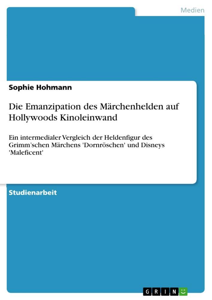 Cover: 9783346141866 | Die Emanzipation des Märchenhelden auf Hollywoods Kinoleinwand | Buch