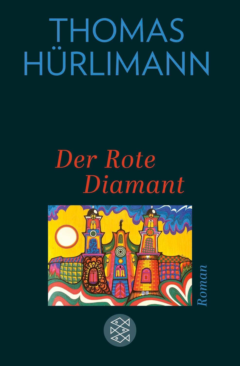 Cover: 9783596710171 | Der Rote Diamant | Roman 'Dieser Autor überwältigt' Jochen Hieber. FAZ