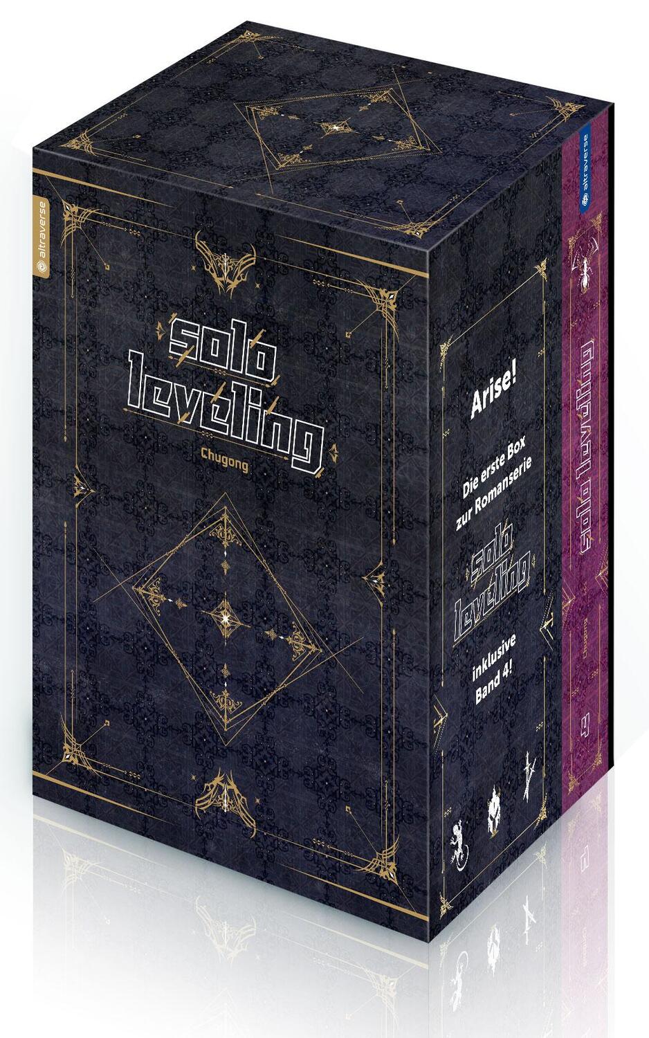 Cover: 9783753904764 | Solo Leveling Roman 04 mit Box | Chugong | Box | Deutsch | 2022