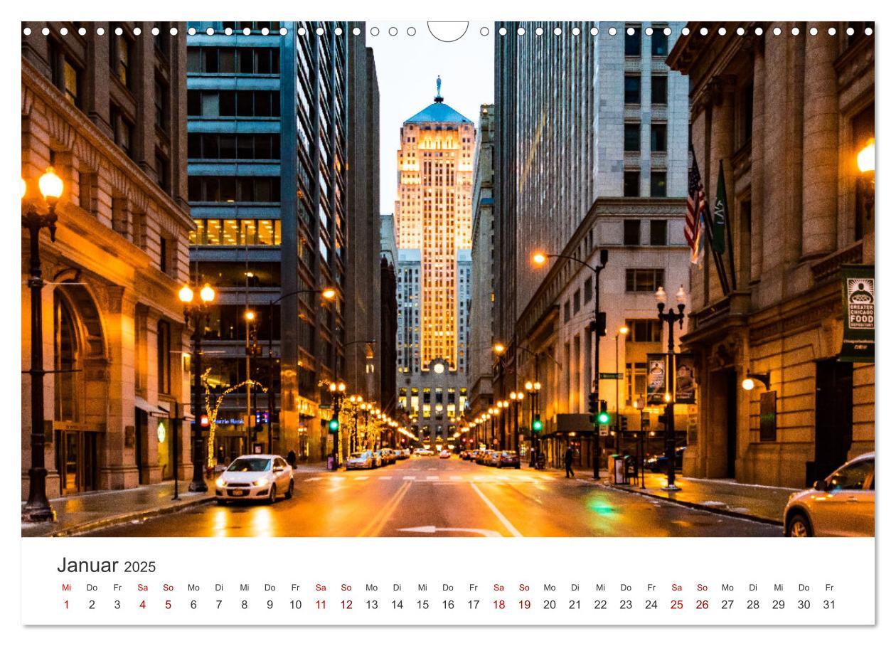 Bild: 9783435060719 | Chicago - Eine einzigartige Stadt. (Wandkalender 2025 DIN A3 quer),...