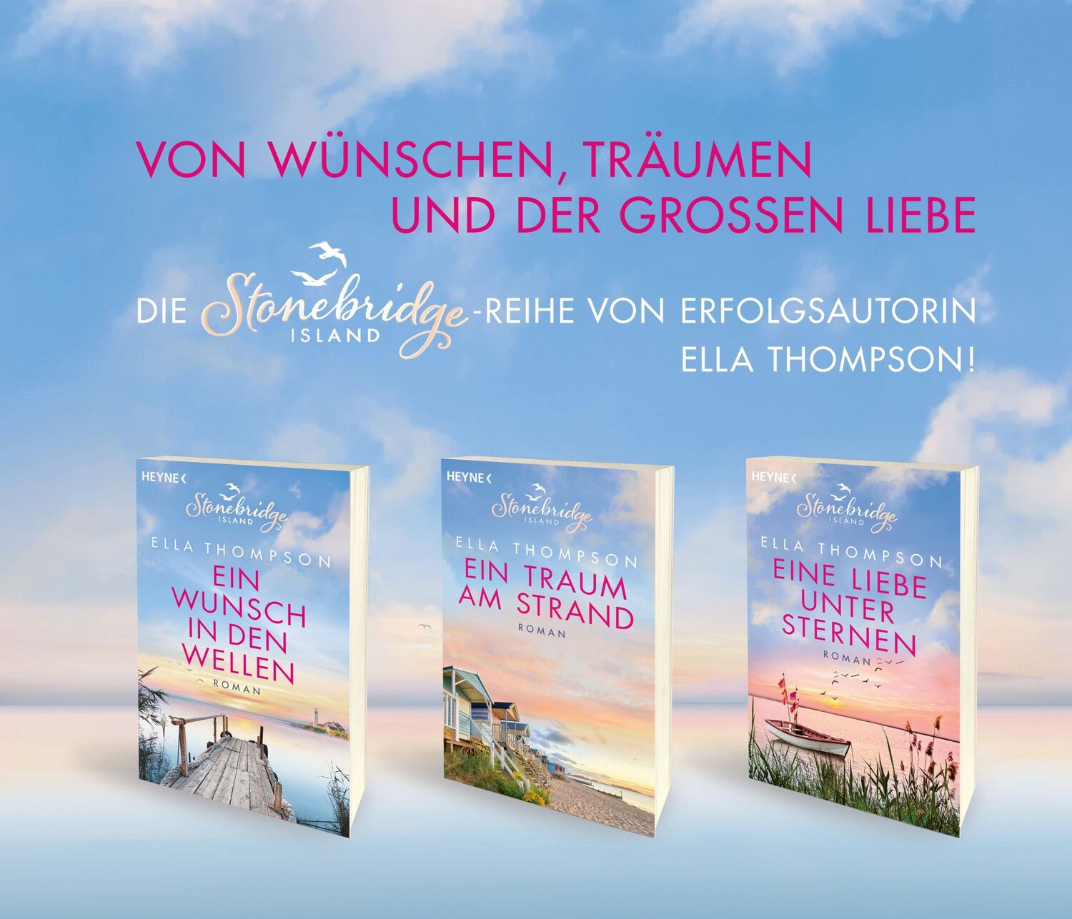 Bild: 9783453580756 | Ein Wunsch in den Wellen - Stonebridge Island 1 | Roman | Thompson