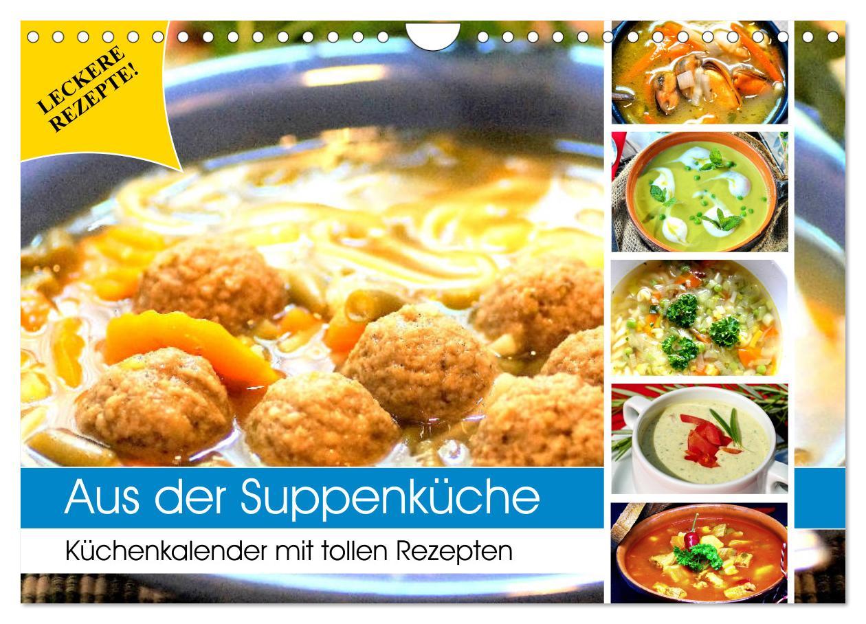 Cover: 9783435189175 | Aus der Suppenküche. Küchenkalender mit tollen Rezepten...