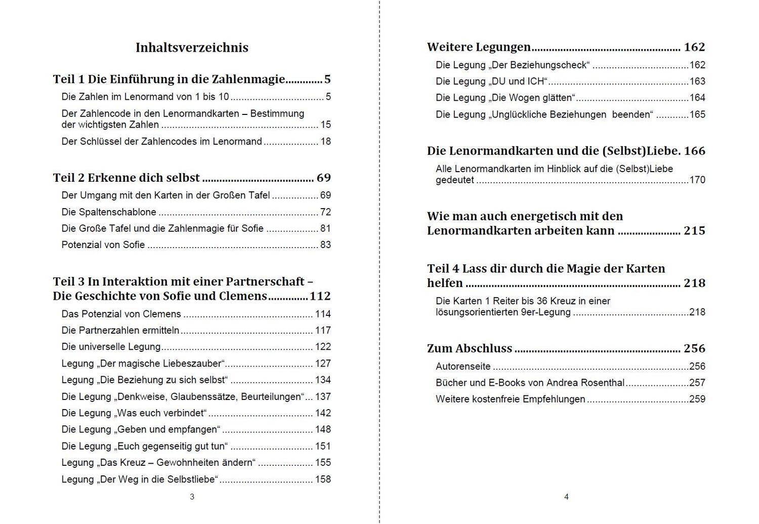 Bild: 9783967382235 | Zahlenmagie und Liebeszauber mit den Lenormandkarten | Rosenthal