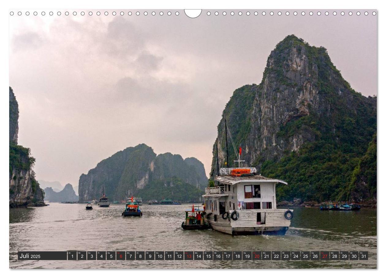 Bild: 9783435730506 | Vietnam - Zwischen Mekong und Halong Bucht (Wandkalender 2025 DIN...