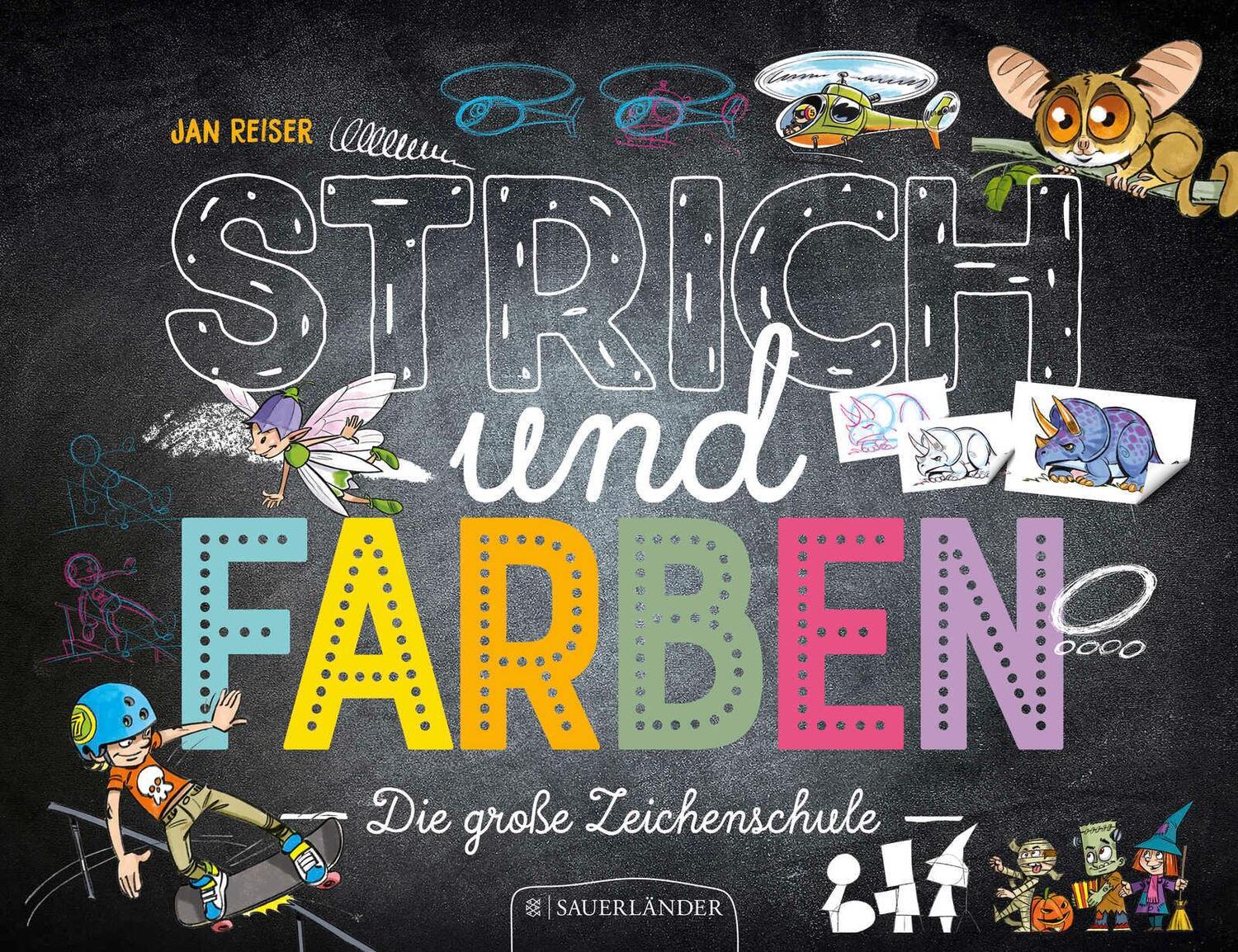 Cover: 9783737355032 | Strich und Farben - Die große Zeichenschule | Jan Reiser | Buch | 2017