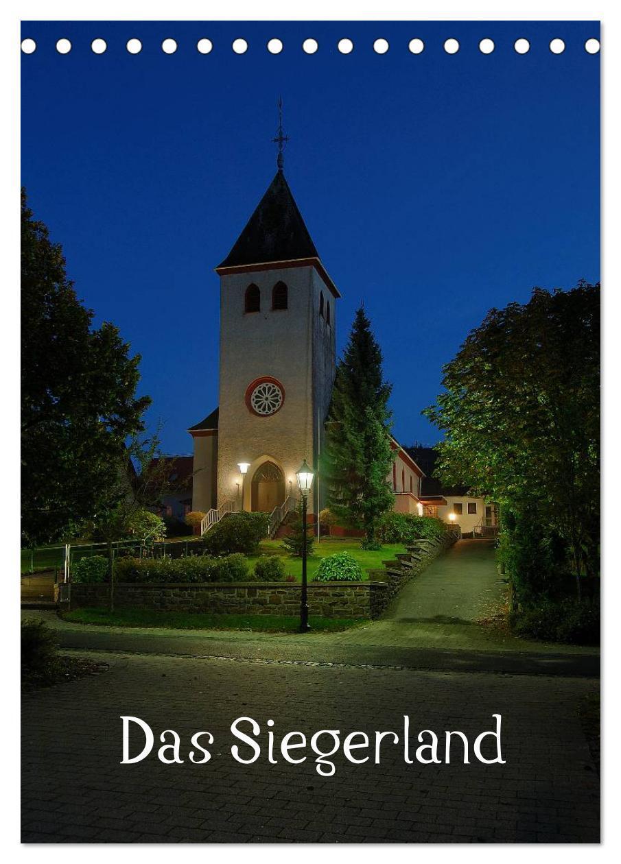 Cover: 9783457019146 | Das Siegerland (Tischkalender 2025 DIN A5 hoch), CALVENDO...