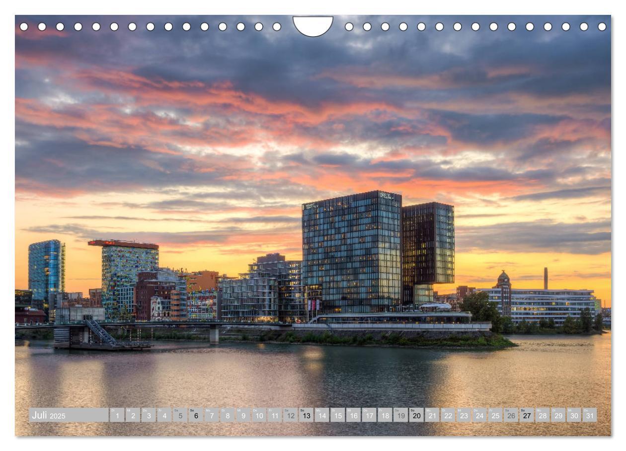 Bild: 9783435190386 | Wunderschönes Düsseldorf (Wandkalender 2025 DIN A4 quer), CALVENDO...