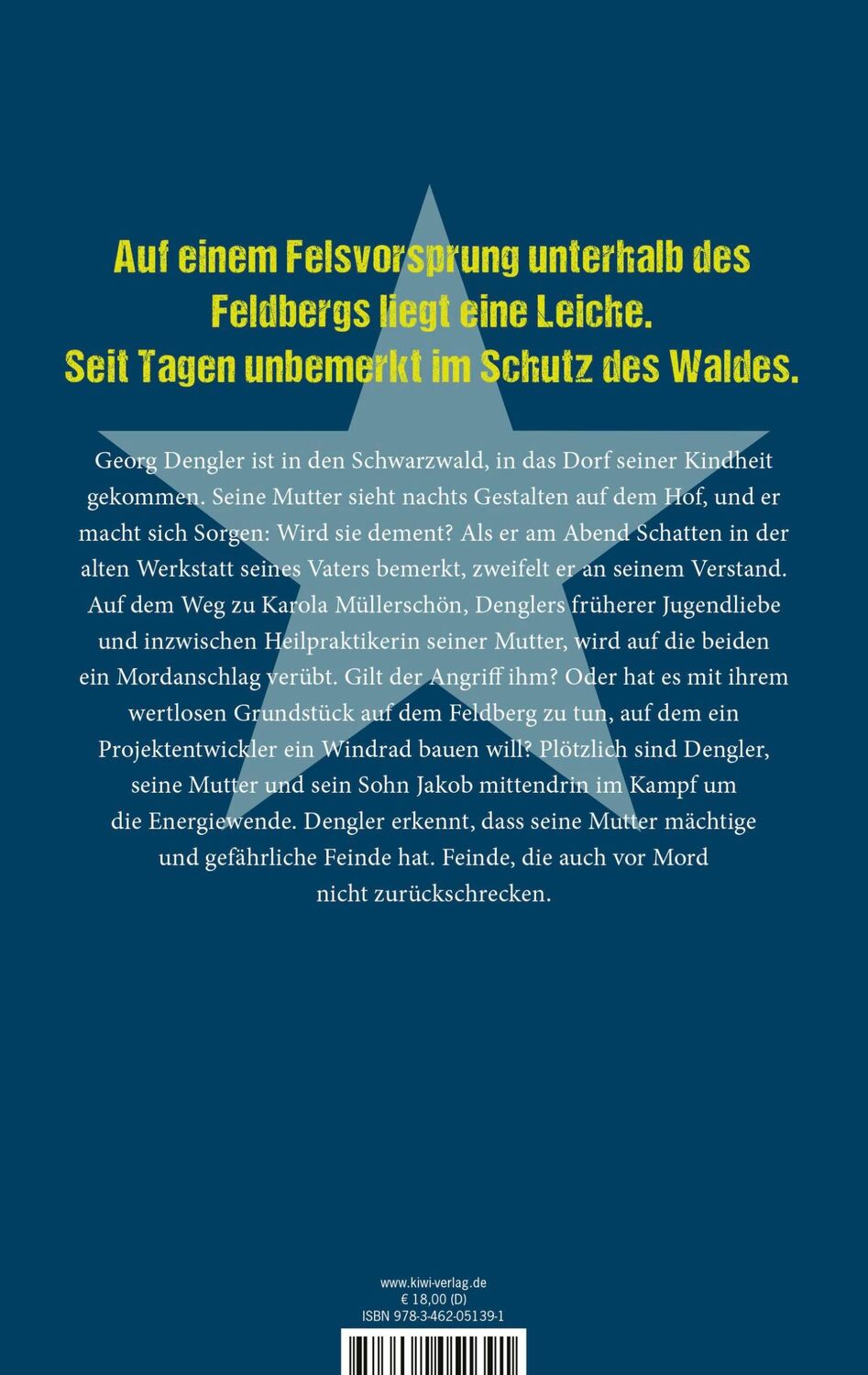 Rückseite: 9783462051391 | Black Forest | Denglers elfter Fall | Wolfgang Schorlau | Taschenbuch