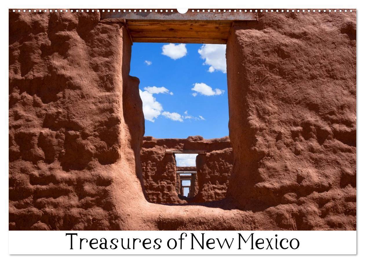 Cover: 9783435812806 | Treasures of New Mexico (Wandkalender 2025 DIN A2 quer), CALVENDO...