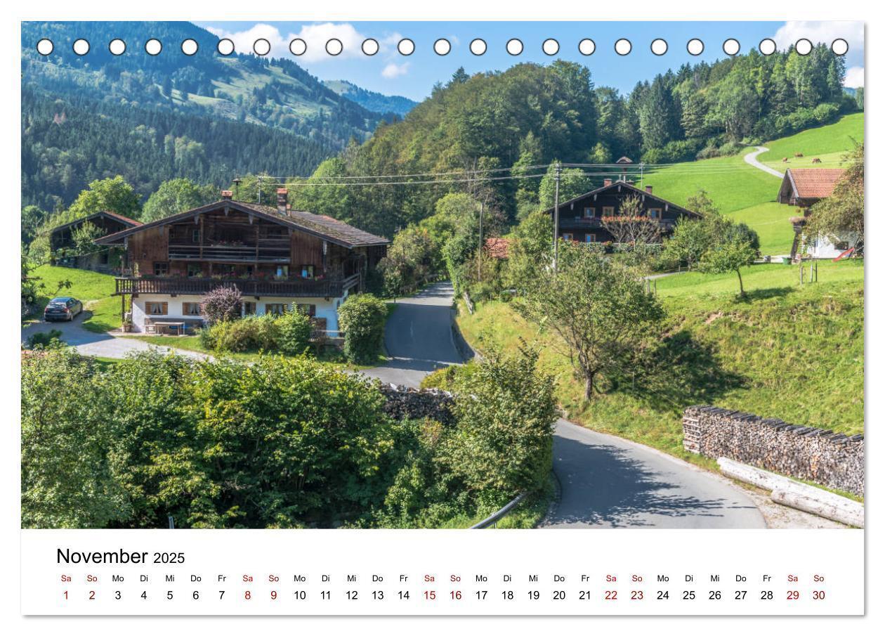 Bild: 9783435376179 | Der Chiemgau (Tischkalender 2025 DIN A5 quer), CALVENDO Monatskalender