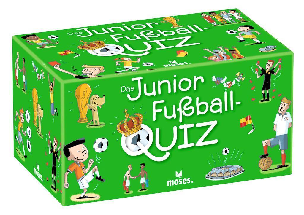 Cover: 4033477902337 | Das Junior Fußball-Quiz | Valentin Verthé | Spiel | 100 S. | 90233