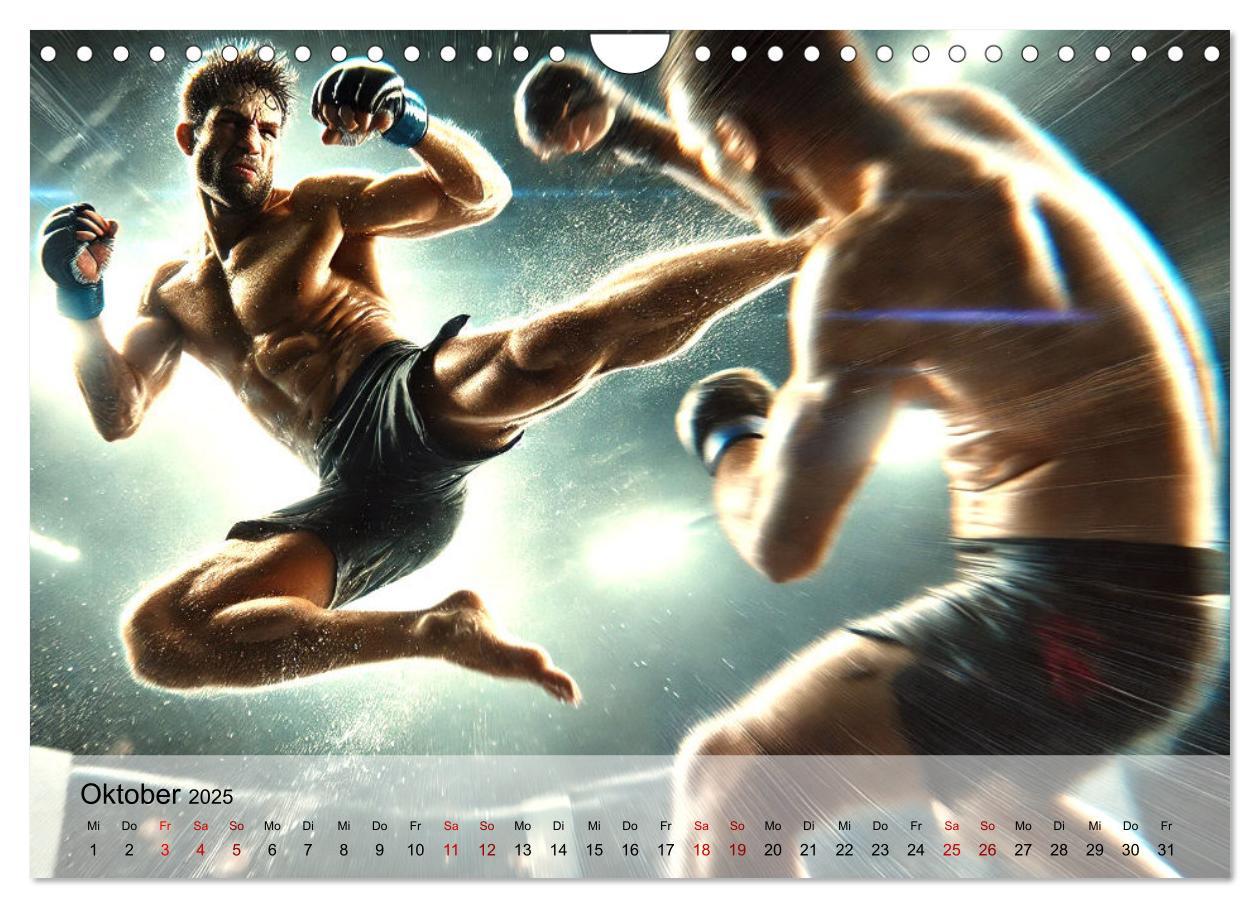 Bild: 9783457234389 | MMA Germany - Mixed Martial Arts Power (Wandkalender 2025 DIN A4...