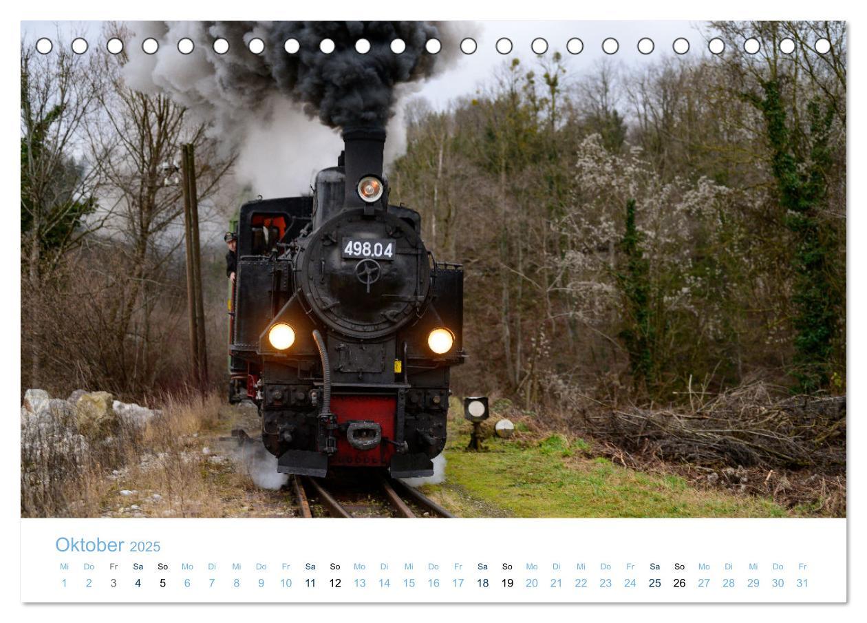 Bild: 9783435020652 | Steyrtalbahn (Tischkalender 2025 DIN A5 quer), CALVENDO Monatskalender