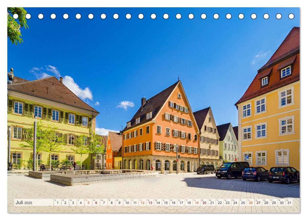 Bild: 9783435056453 | Ellwangen Impressionen (Tischkalender 2025 DIN A5 quer), CALVENDO...