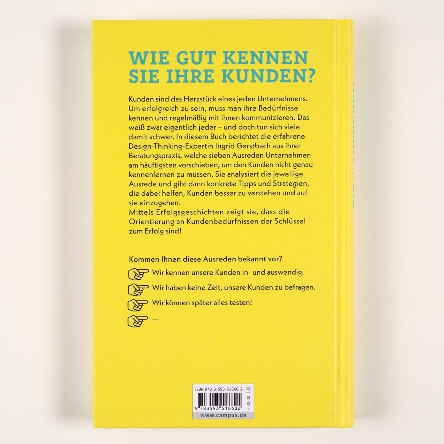 Rückseite: 9783593518602 | Die 7 Ausreden der Unternehmen | Ingrid Gerstbach | Buch | 287 S.