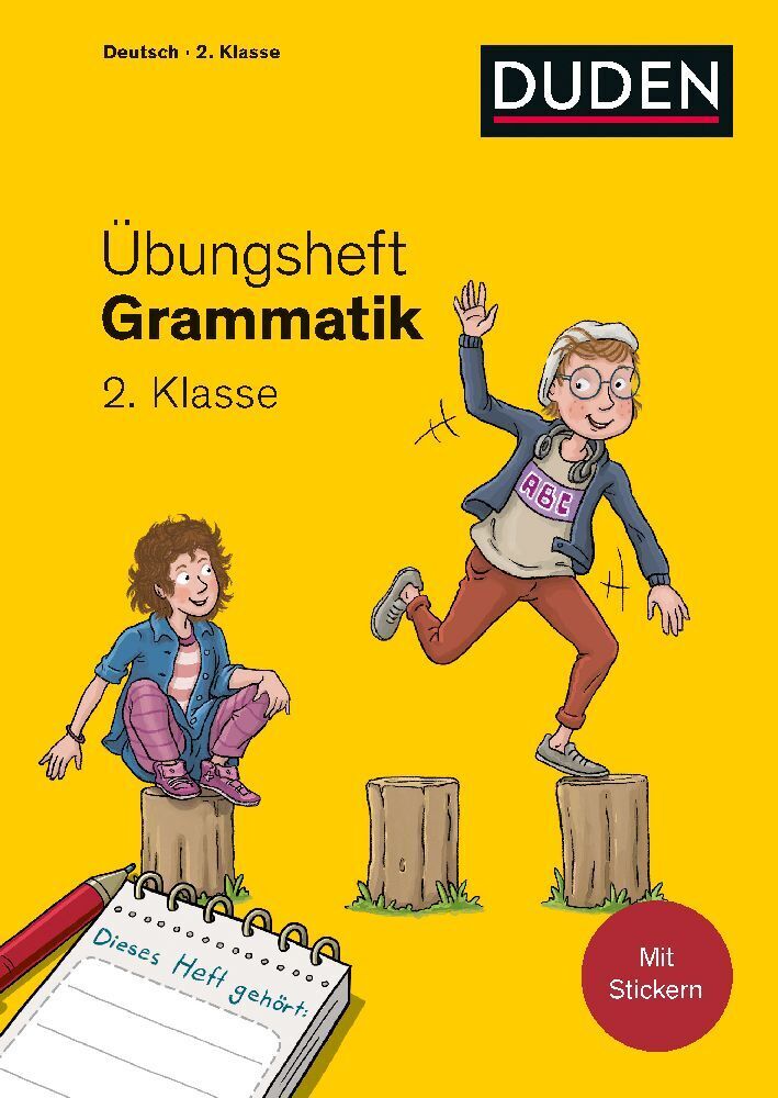 Cover: 9783411747948 | Übungsheft - Grammatik 2.Klasse | Mit Stickern und Lernerfolgskarten