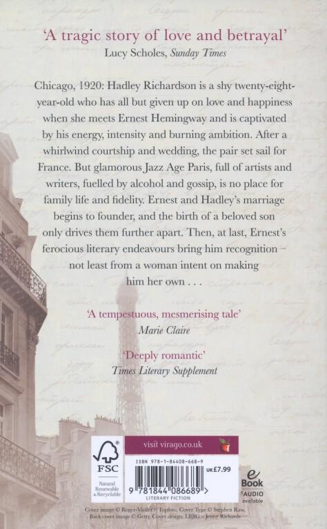 Rückseite: 9781844086689 | The Paris Wife | Paula McLain | Taschenbuch | 392 S. | Englisch | 2012