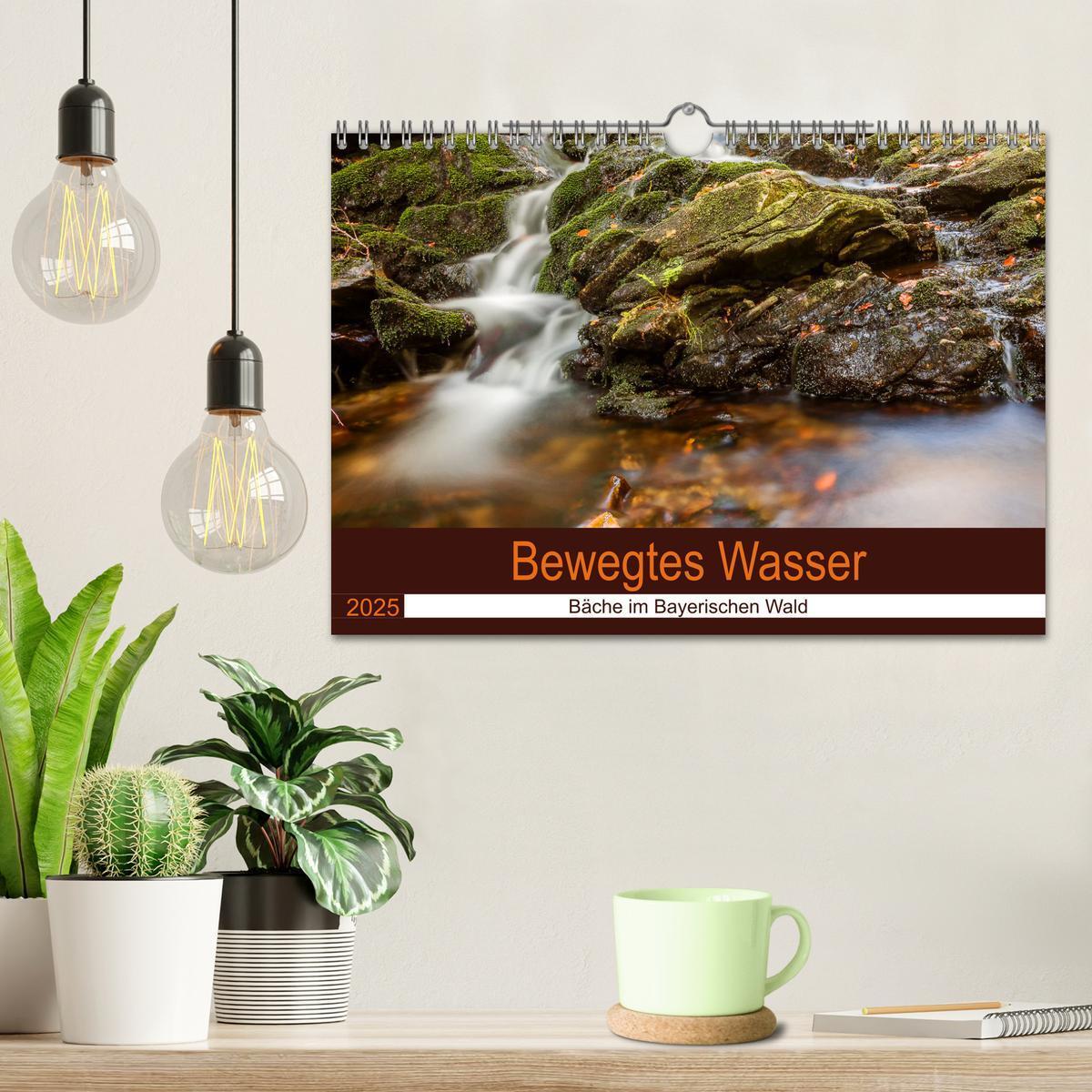 Bild: 9783435066858 | Bewegtes Wasser (Wandkalender 2025 DIN A4 quer), CALVENDO...