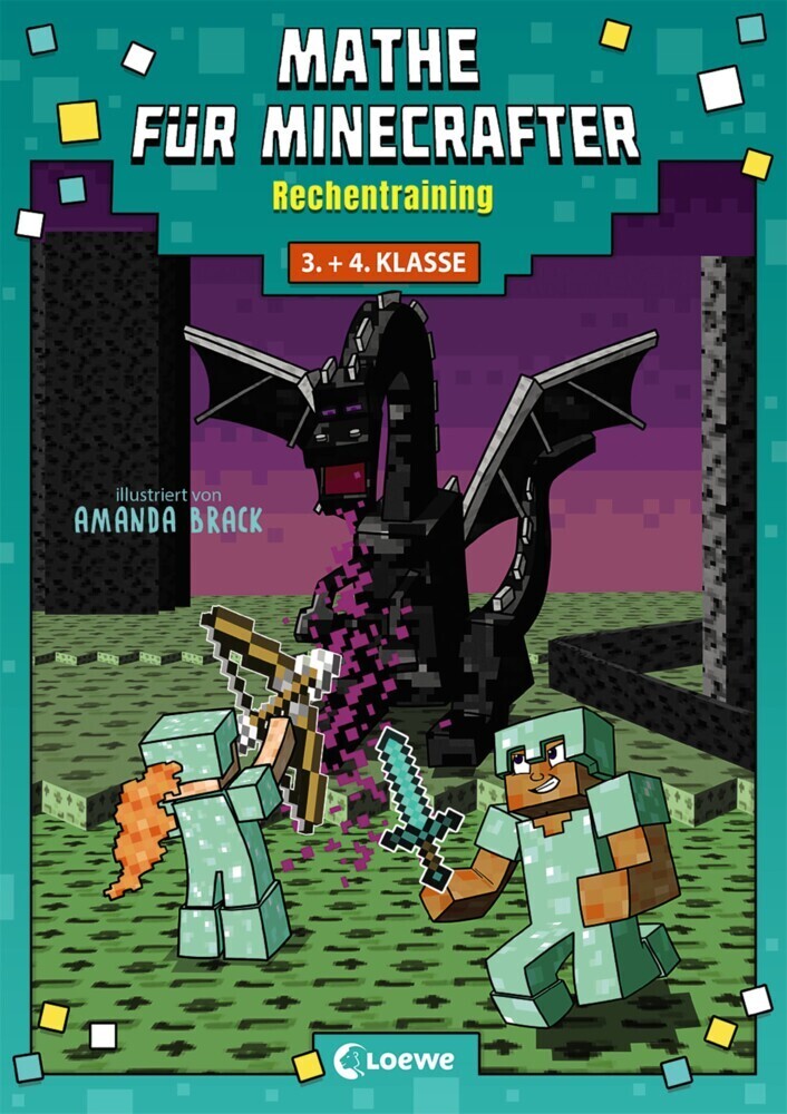 Cover: 9783743207820 | Mathe für Minecrafter - Rechentraining | Loewe Lernen und Rätseln