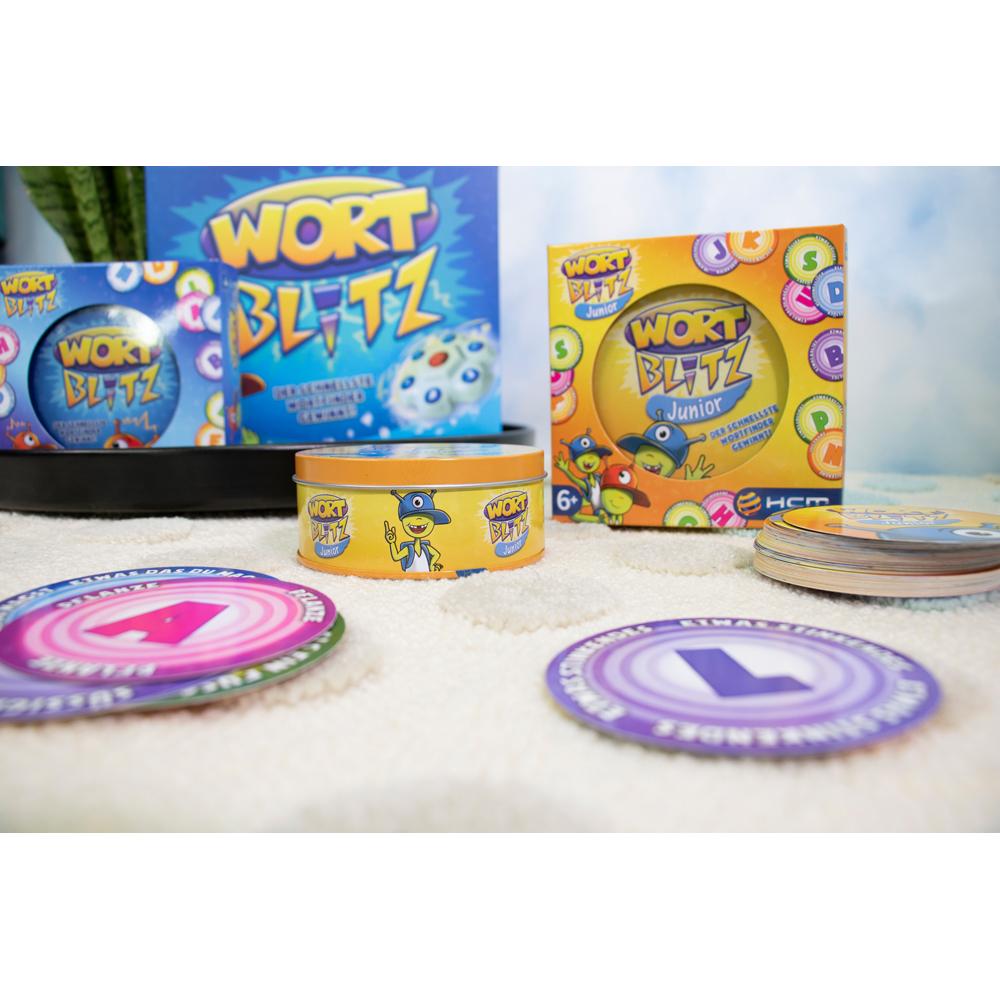 Bild: 4018928551616 | Wortblitz Junior Kartenspiel | 20min, ab 2 Spieler | Spiel | 55161