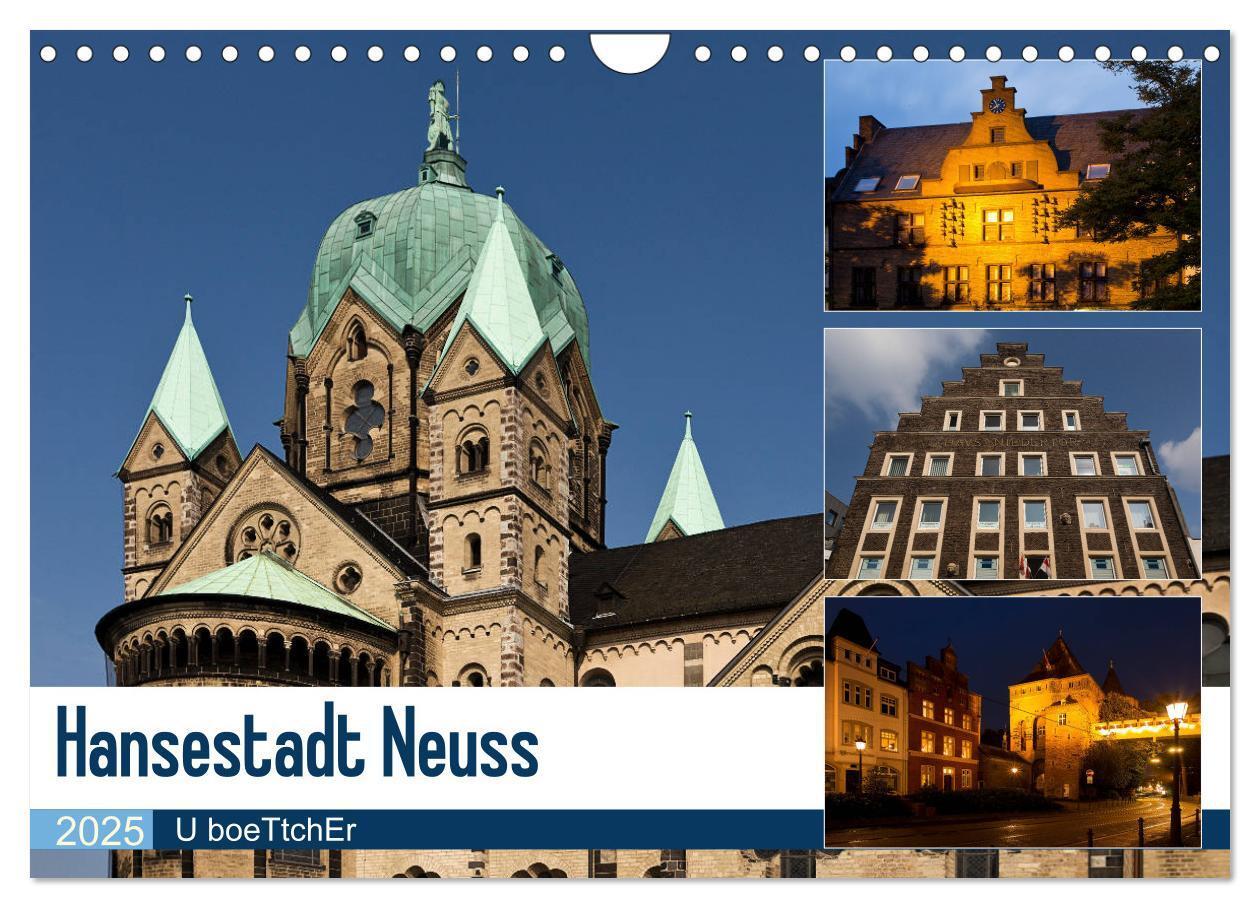 Cover: 9783435333424 | Hansestadt Neuss (Wandkalender 2025 DIN A4 quer), CALVENDO...