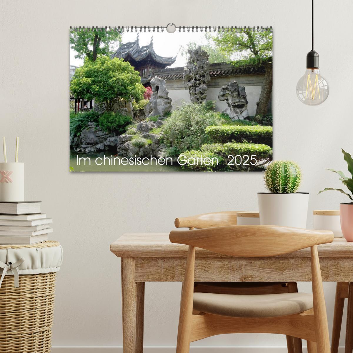 Bild: 9783435335978 | Im chinesischen Garten (Wandkalender 2025 DIN A3 quer), CALVENDO...