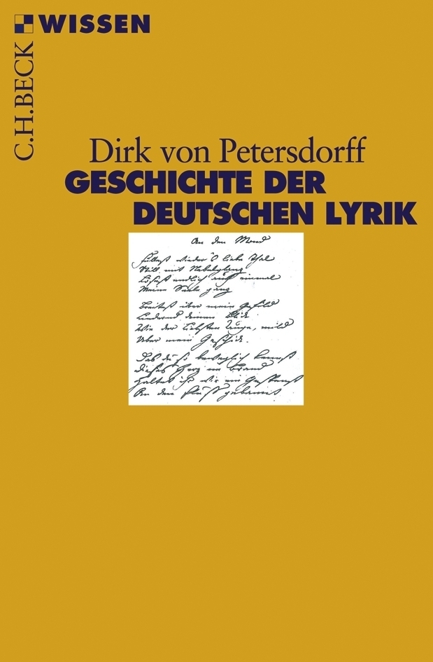 Cover: 9783406536342 | Geschichte der deutschen Lyrik | Dirk von Petersdorff | Taschenbuch