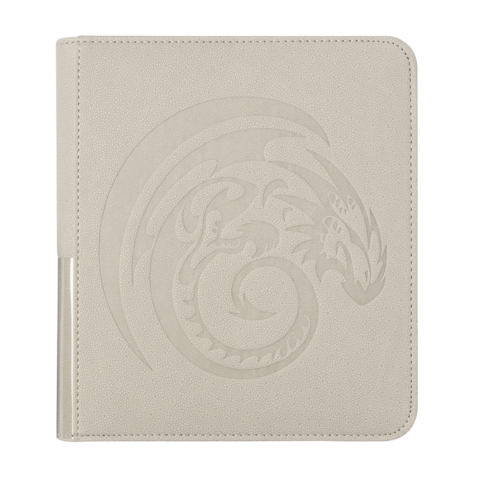 Cover: 5706569382124 | Card Codex Zipster Binder Small - Ashen White | Dragon Shield!