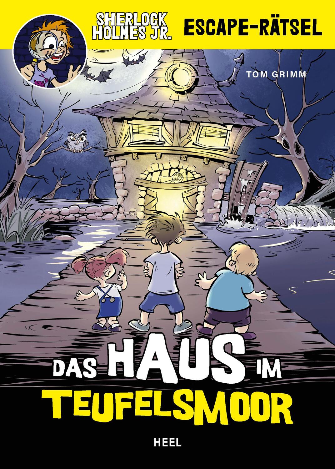 Cover: 9783966641289 | Sherlock Holmes Jr. - Escape-Rätsel | Das Haus im Teufelsmoor | Grimm