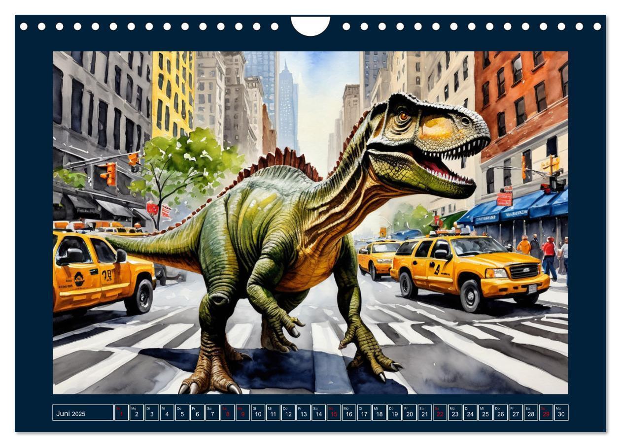 Bild: 9783457132852 | Dinosaurier erobern die Welt zurück (Wandkalender 2025 DIN A4...