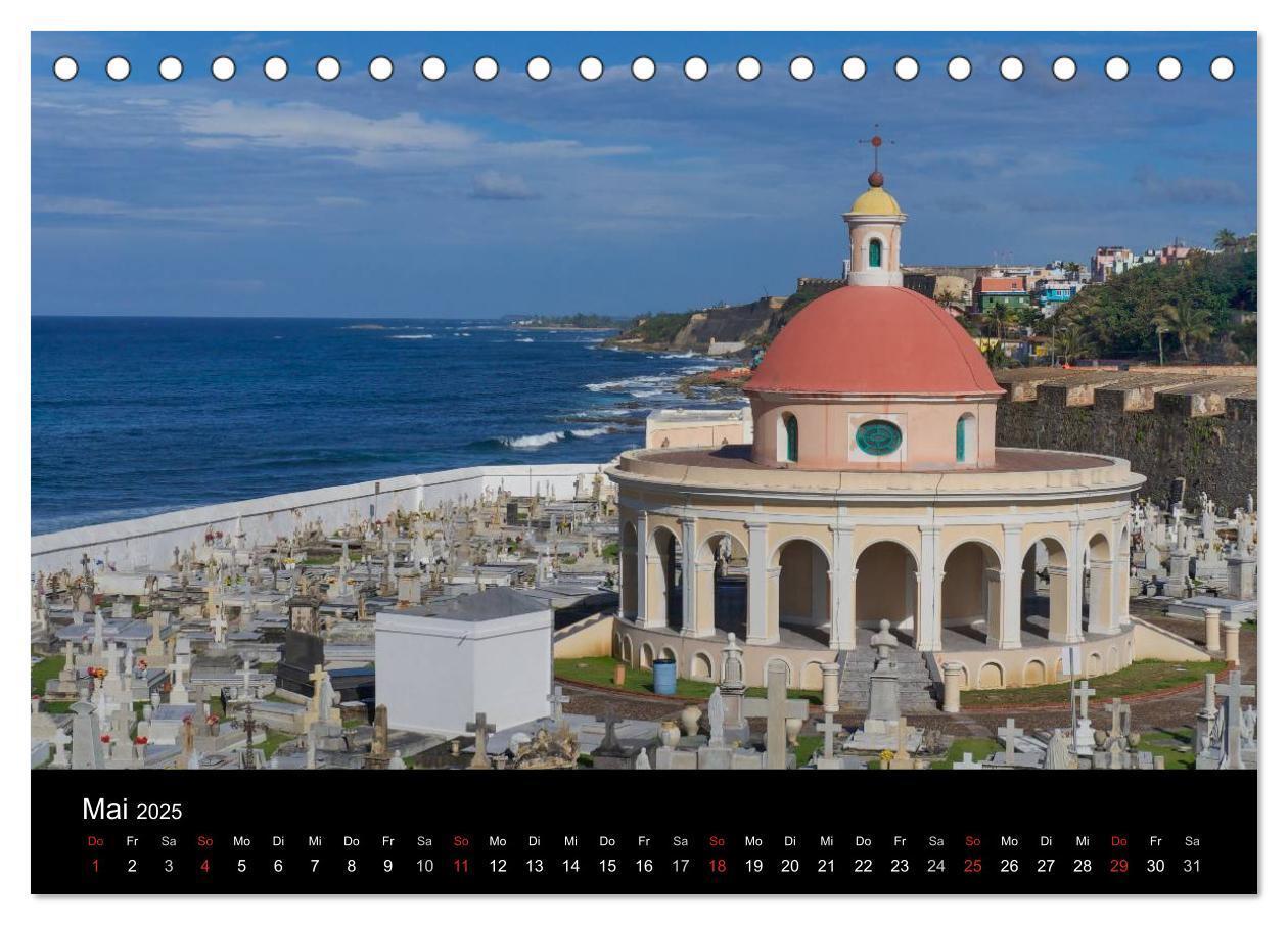 Bild: 9783435456277 | Trauminsel Puerto Rico (Tischkalender 2025 DIN A5 quer), CALVENDO...