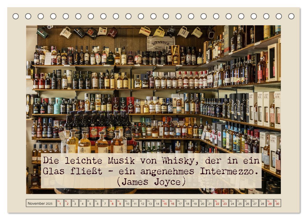 Bild: 9783383947261 | Weise Whisky-Worte (Tischkalender 2025 DIN A5 quer), CALVENDO...