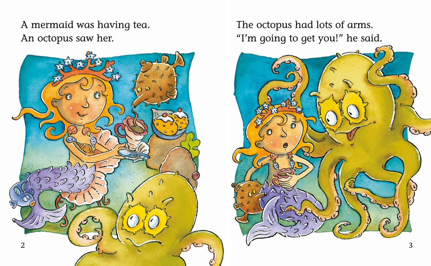 Bild: 9780007186846 | The Mermaid and the Octopus | Band 04/Blue | Julia Donaldson (u. a.)