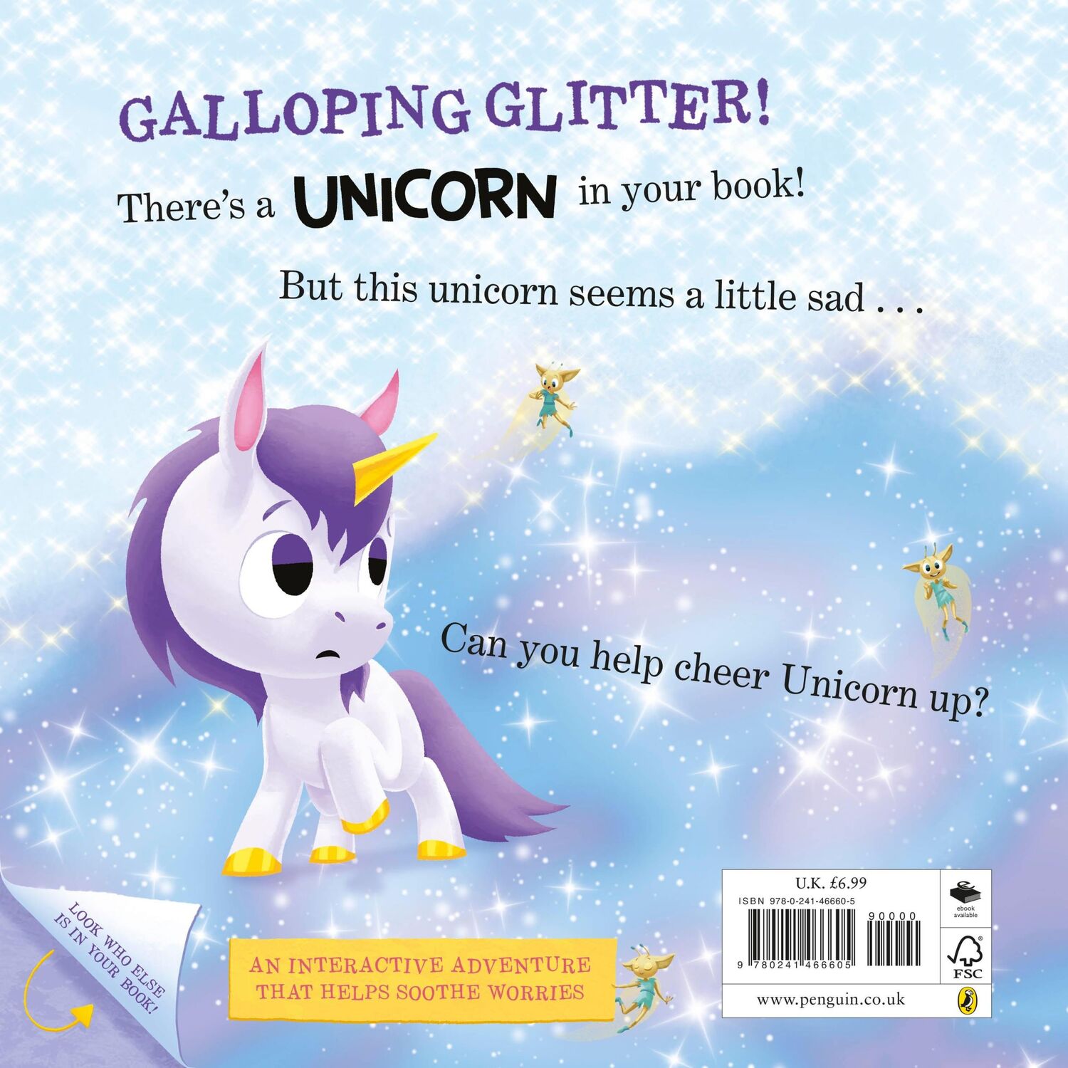 Rückseite: 9780241466605 | There's a Unicorn in Your Book | Tom Fletcher | Taschenbuch | 32 S.