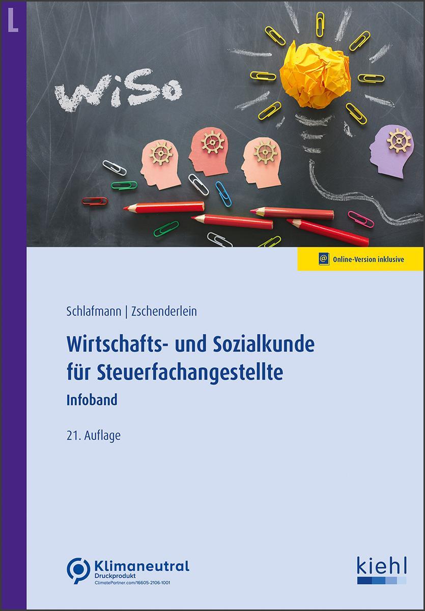 Cover: 9783470111810 | Wirtschafts- und Sozialkunde für Steuerfachangestellte | Infoband