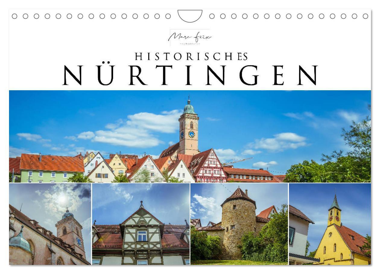 Cover: 9783435125708 | Historisches Nürtingen 2025 (Wandkalender 2025 DIN A4 quer),...