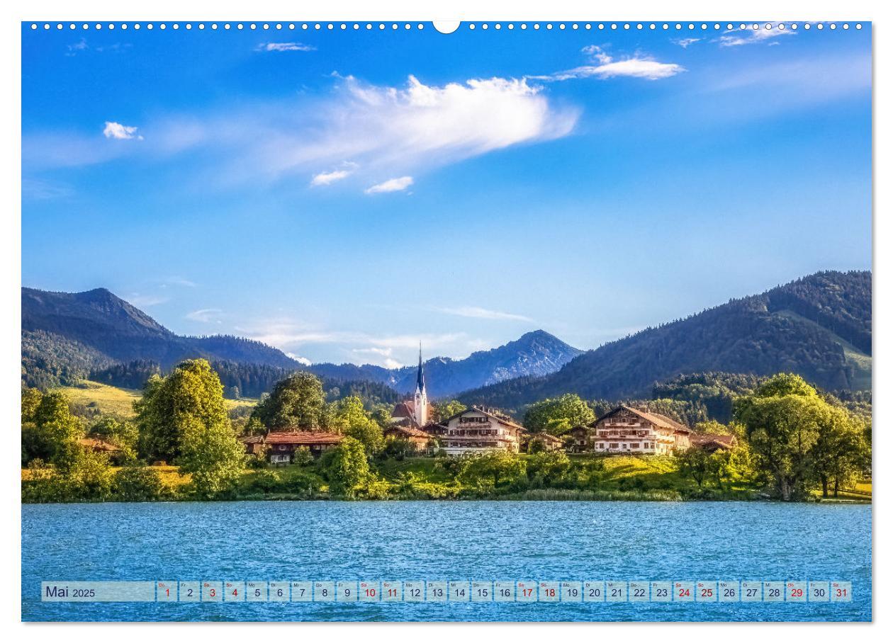 Bild: 9783383859892 | Malerischer Tegernsee (Wandkalender 2025 DIN A2 quer), CALVENDO...